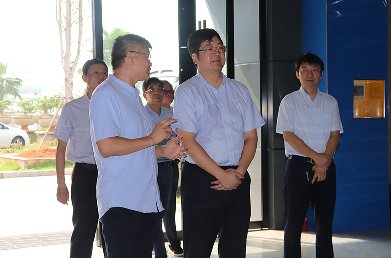 Ganzhou Government investigating group visited  WPTYD for inspection and guidance